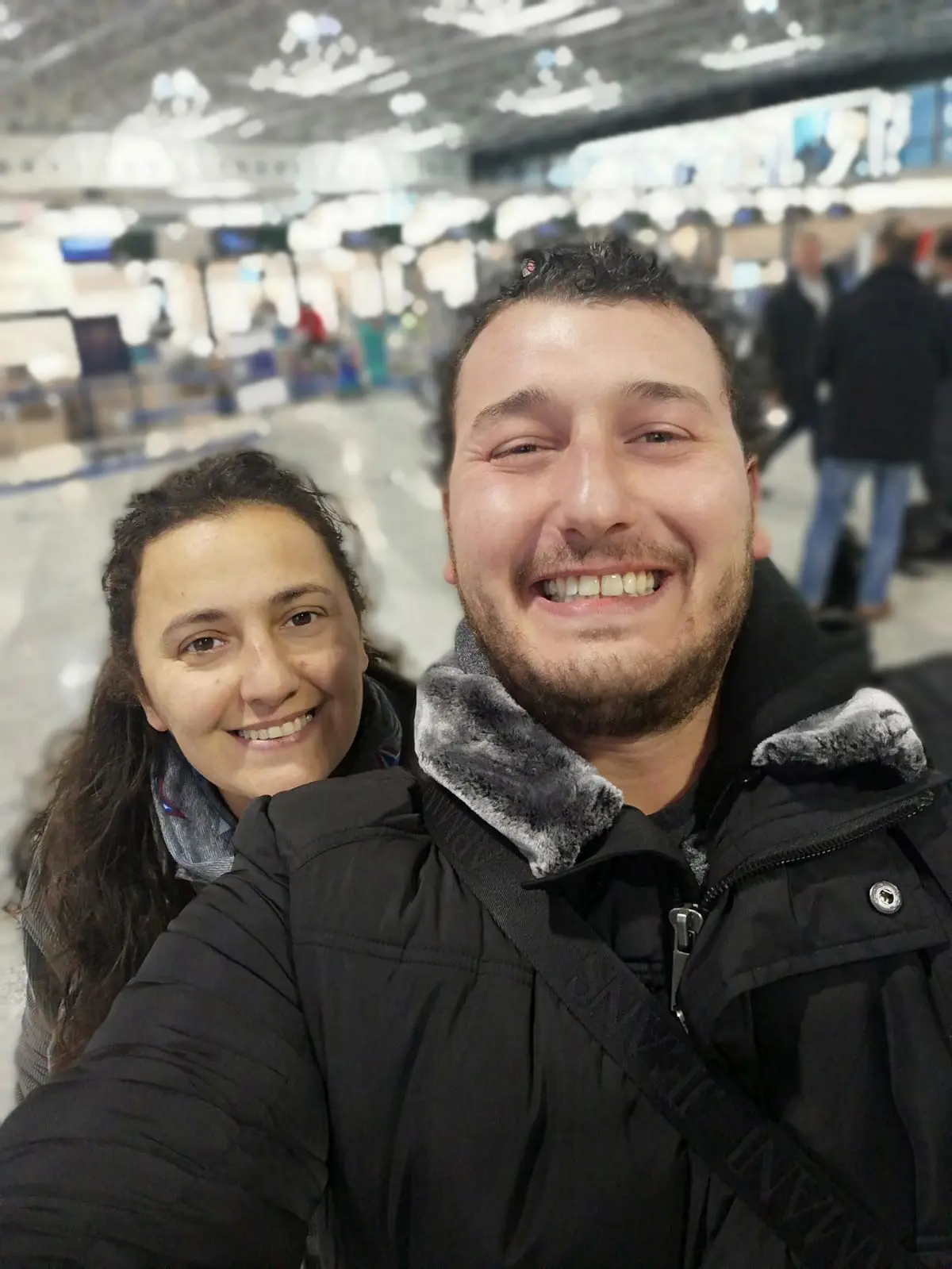 Silvia e Beppe con Nemo